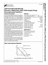DataSheet LMP7707 pdf